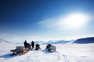 Photo sur Plexiglas Arctique Aventure hivernale