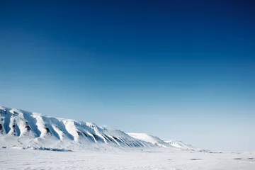 Fototapete Arktis Svalbard landscape