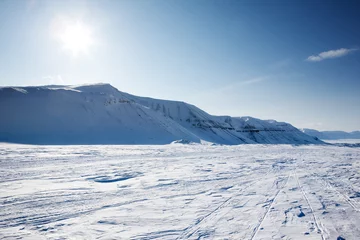 Fototapete Nördlicher Polarkreis Winter Wunderland