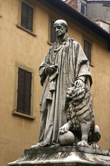 Obraz premium Statue in Arezzo