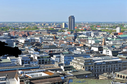 Hamburg von oben