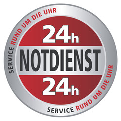 Notdienst - Service - Rund um die Uhr