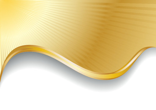 Vector gold background