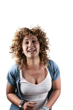 happy woman