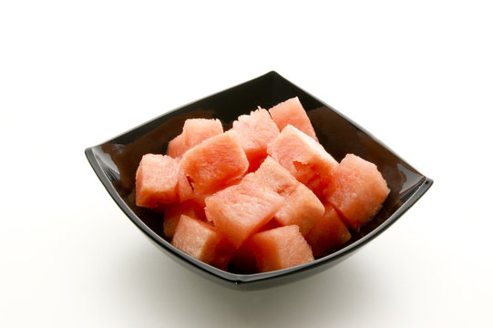 frische Wassermelone aufgeschnitten