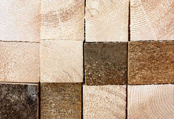 fondo con quadri di legno