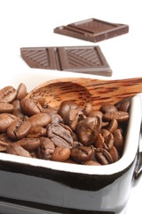 Coffee and chocolate
