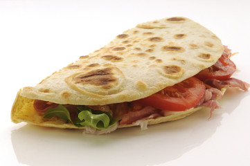 Piadina romagnola - Specialità dell Emilia Romagna