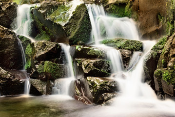Obraz premium Waterfall in Hungary
