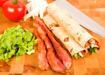 Chicken Tortilla Wraps