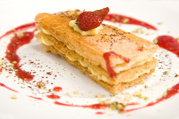 Mille feuilles aux fraises