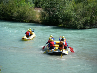 rafting etsch