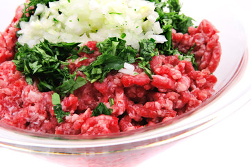 minced beef and onion