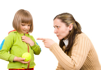 mother and daughter