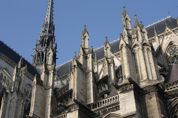 Fototapeta na wymiar Cathédale Notre-Dame d'Amiens