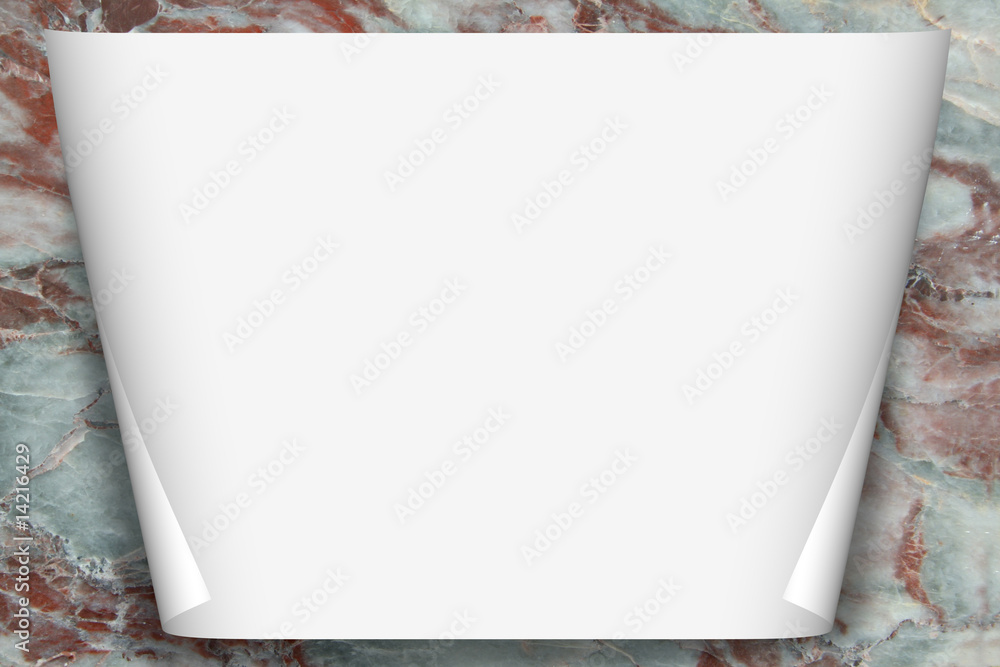 Aufkleber paper background with curl