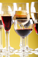 Wine glasses