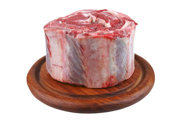 bunch of meat over white