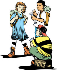 Exploring Friends Isolated