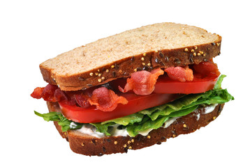 Bacon, Lettuce, and Tomato Sandwich