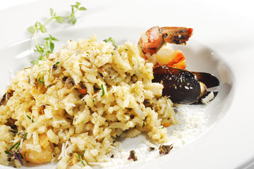Shrimp and Scallop Risotto