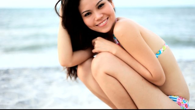 woman with a beautiful smile