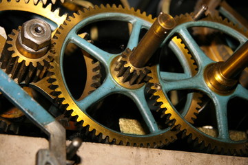 Uhrwerk Zahnr&auml;der