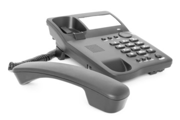 phone with telephone receiver