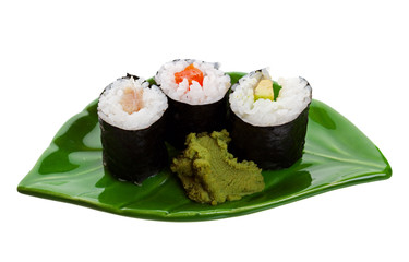 Sushi on a Leaf