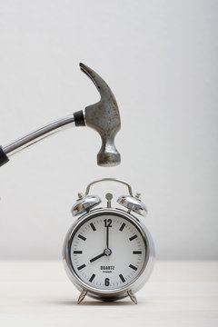 Breaking an alarm clock