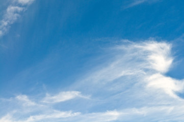 fluffy clouds