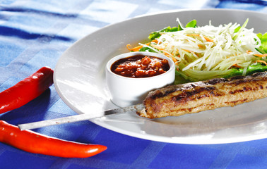 Hot Meat Dishes - Grilled Meat