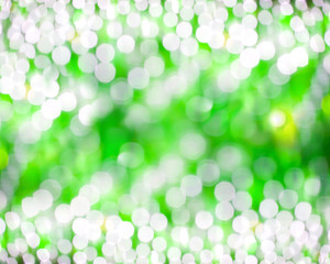 Blurry pattern of colorful decoration lights © Eduard Stelmakh