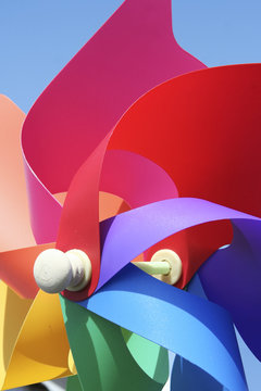 colorful pinwheel toy