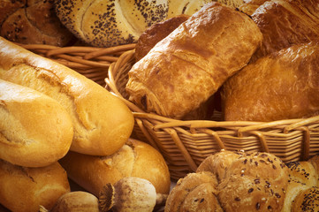Fresh bread and pastry