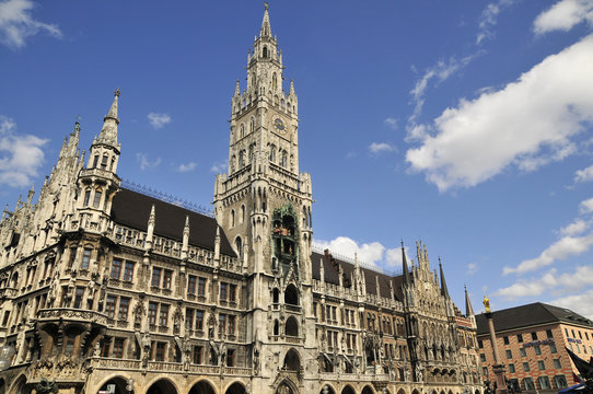 Neues Rathaus in M&uuml;nchen