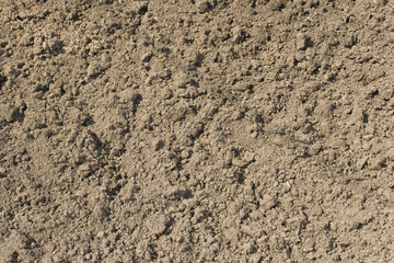 Abstract background. texture of dug ground. Plowed land
