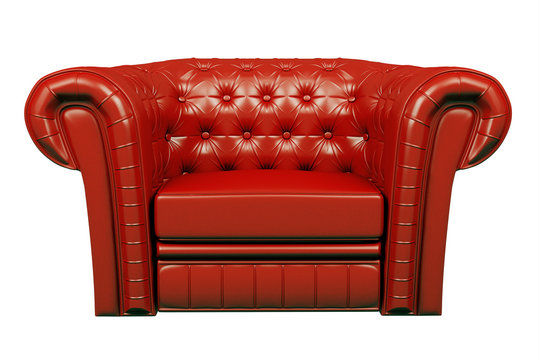 leder sessel 3d