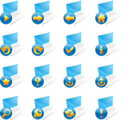 isolated internet icons