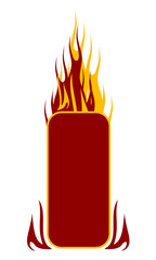 Fire banner