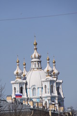 Obraz premium Iglesia, Rusia, San Petersburgo