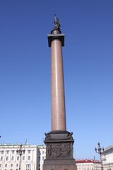 Obraz premium San Petersburgo, Obelisco