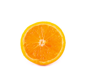 Orange isolated on white