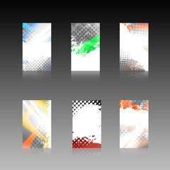 Abstract Business Cards Collection