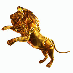 Fototapeta premium Golden Lion