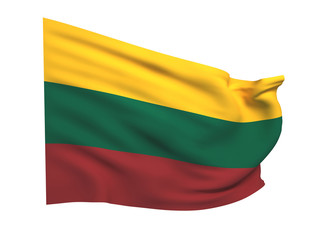 flag of lithuania