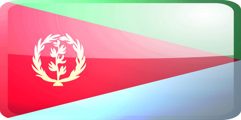 Flag of Eritrea button