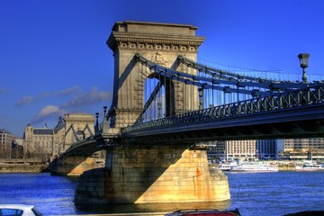Obraz premium Budapest - Marienbrücke - Ungarn / Hungary