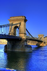 Obraz premium Budapest - Marienbrücke - Ungarn / Hungary