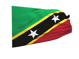 flag of saint kitts and nevis